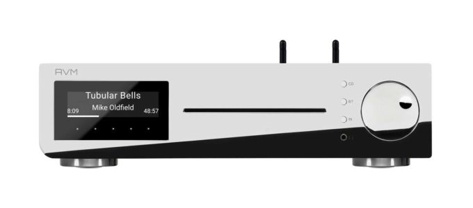 AVM Inspiration CS 2.3 - All-In-One Compact Streaming CD-Receiver, Cellini (Chrom)