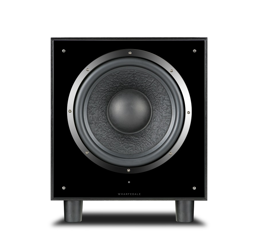 Wharfedale SW-12 300 Watt Aktiv-Subwoofer Schwarz | Neu