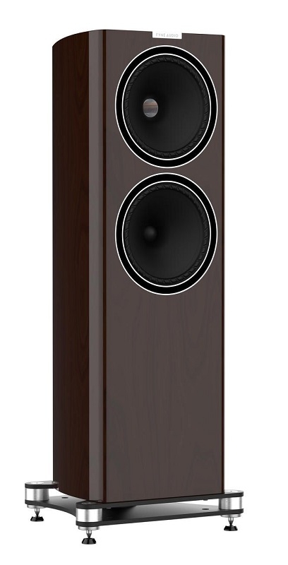 Fyne Audio F704 - HighEnd Standlautsprecher, Paar Walnuss HG | Neu