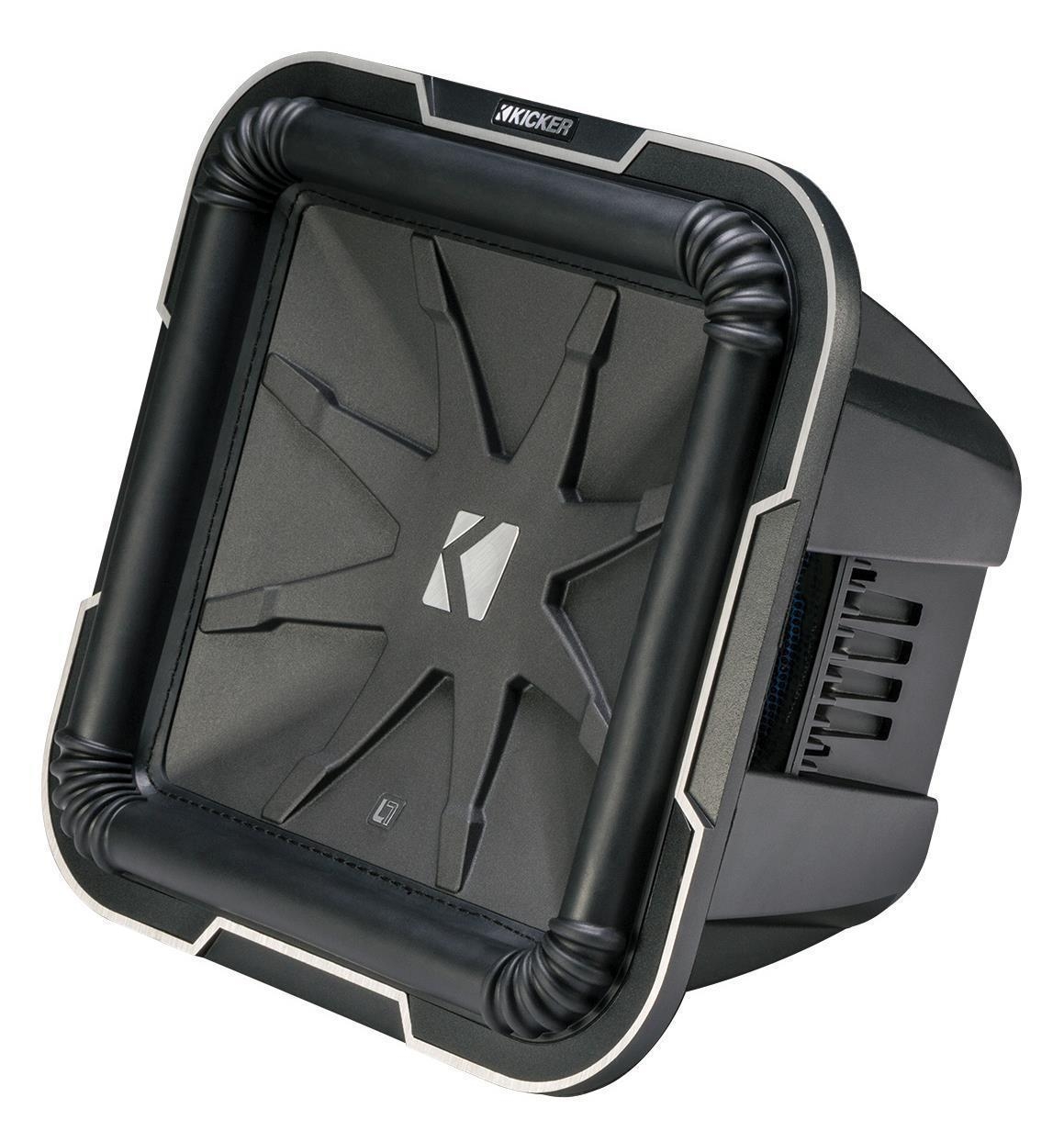 Kicker Q-Class L7-124 30 cm (12') Square-Subwoofer 2x4 Ohm Schwingspulen 900 WRMS