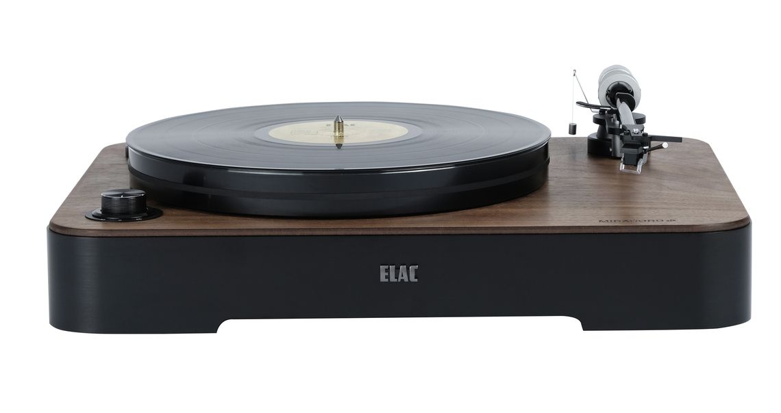 ELAC Miracord 80 Plattenspieler mit System nussbaum geölt