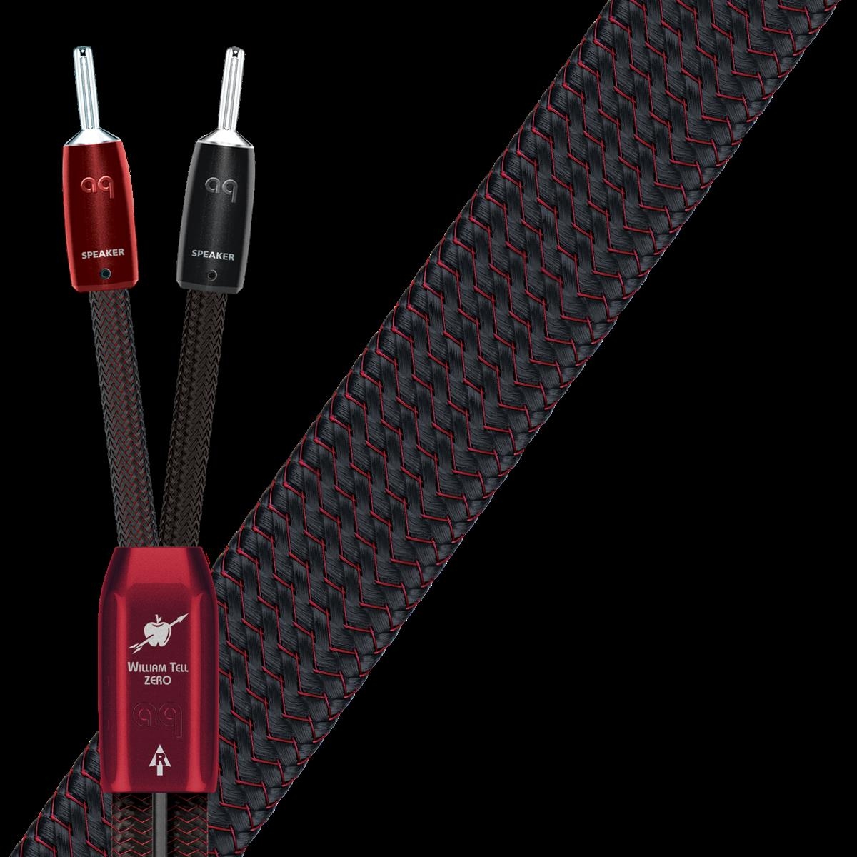 AudioQuest William Tell ZERO Lautsprecherkabel Paar 2x 2,5 m Single Wire