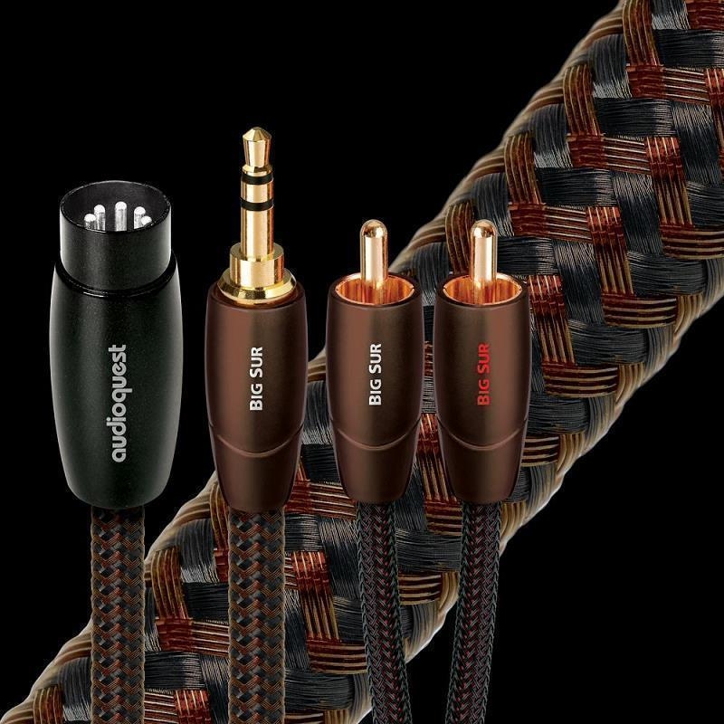 AudioQuest Big Sur Analoges Audiokabel 5-Pol DIN auf 5-Pol DIN 3,0 m
