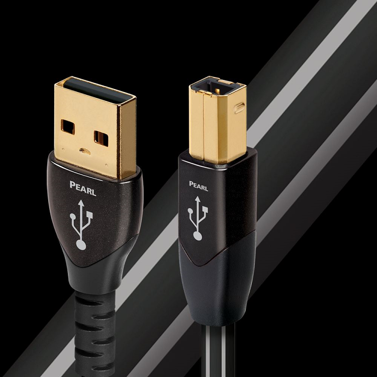 Audioquest Pearl USB-Kabel USB-A auf USB-B 1,5 m