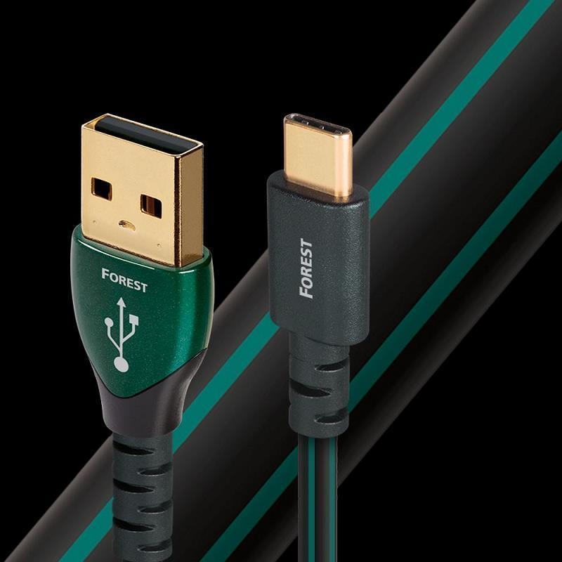 Audioquest Forest USB-Kabel USB-A auf USB-C 0,75 m