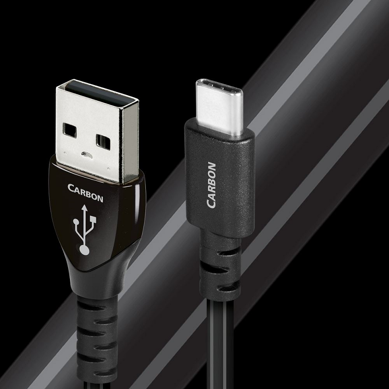 Audioquest Carbon USB-Kabel USB-A auf USB-C 0,75 m