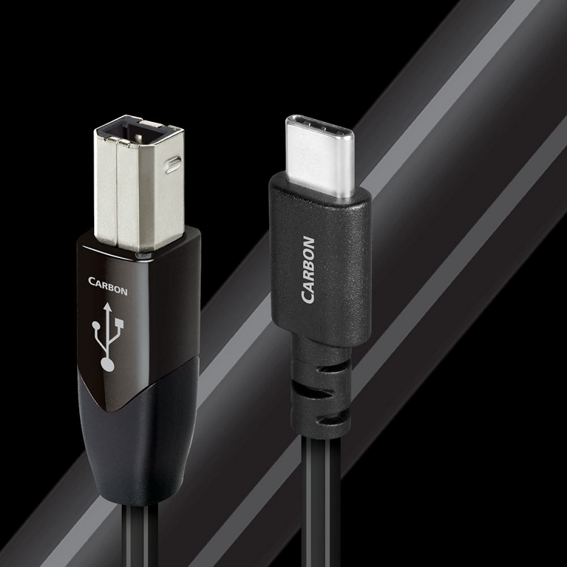 Audioquest Carbon USB-Kabel USB-C auf USB-B 1,5 m
