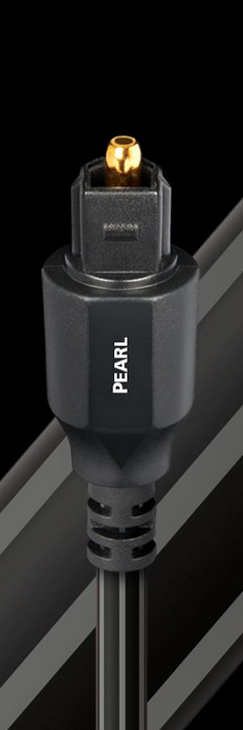 Audioquest Pearl Optilink Optisches Kabel Toslink-Toslink 0,75 m