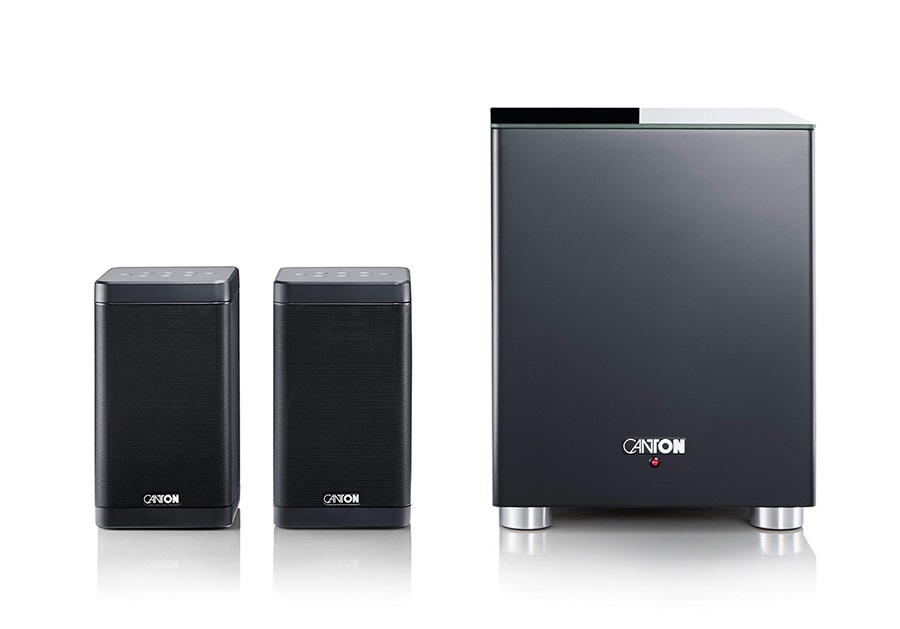 Canton Smart Soundbox 3 + Smart Sub 8 SET GEN2 Weiß, ohne Standfüße