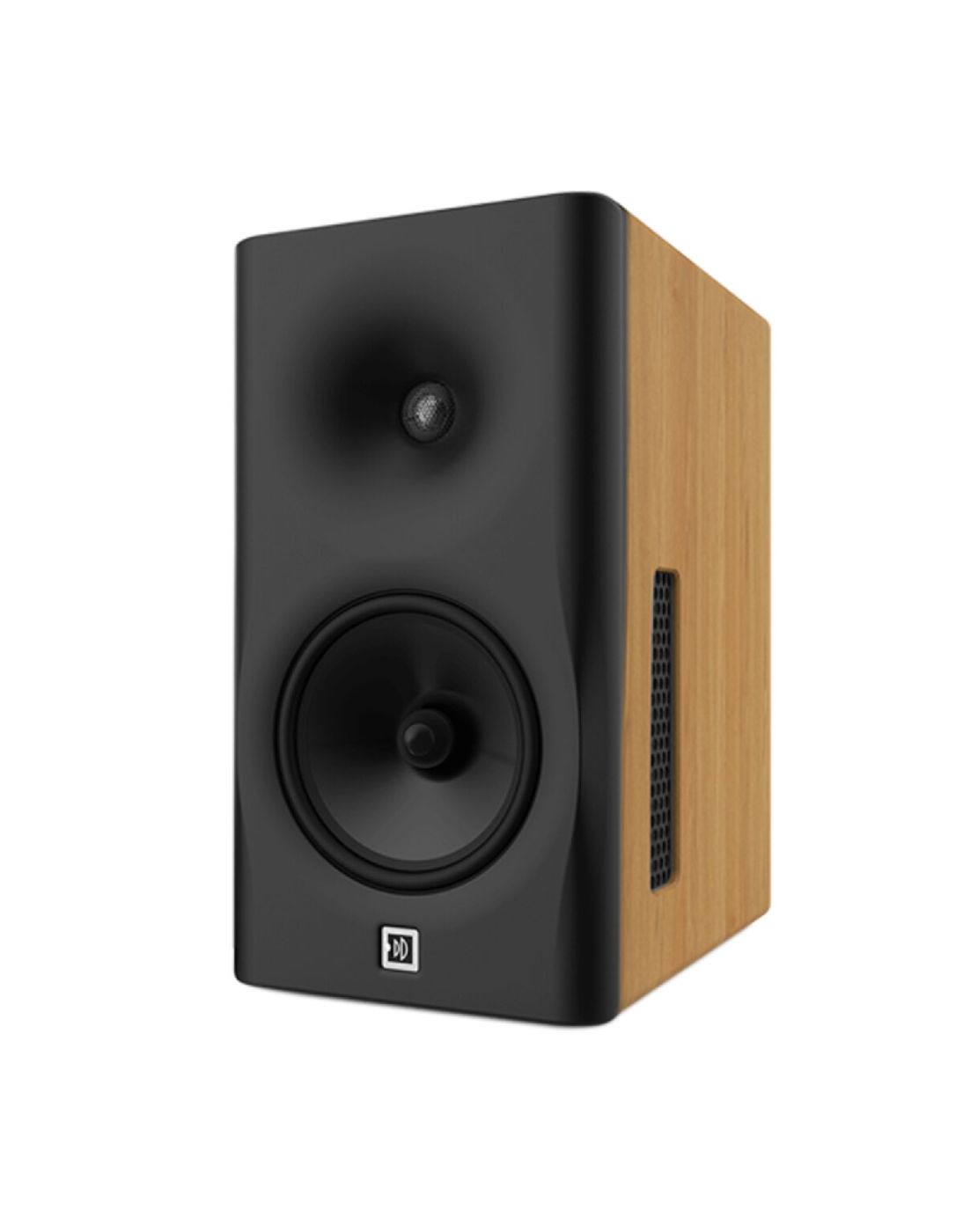 Dutch & Dutch 8c Paarpreis kraftvoller Full Range Monitor All in One schwarz/eiche natur