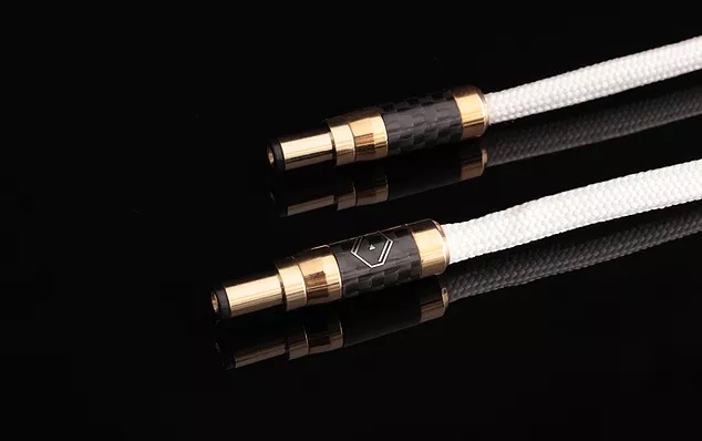 Silent Angel Bastei, DC Kabel- Silber 50 cm 12V | Neu