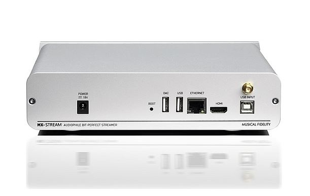 Musical Fidelity MX-Stream - Bit-Perfect-Audio-Streamer Silber | Neu