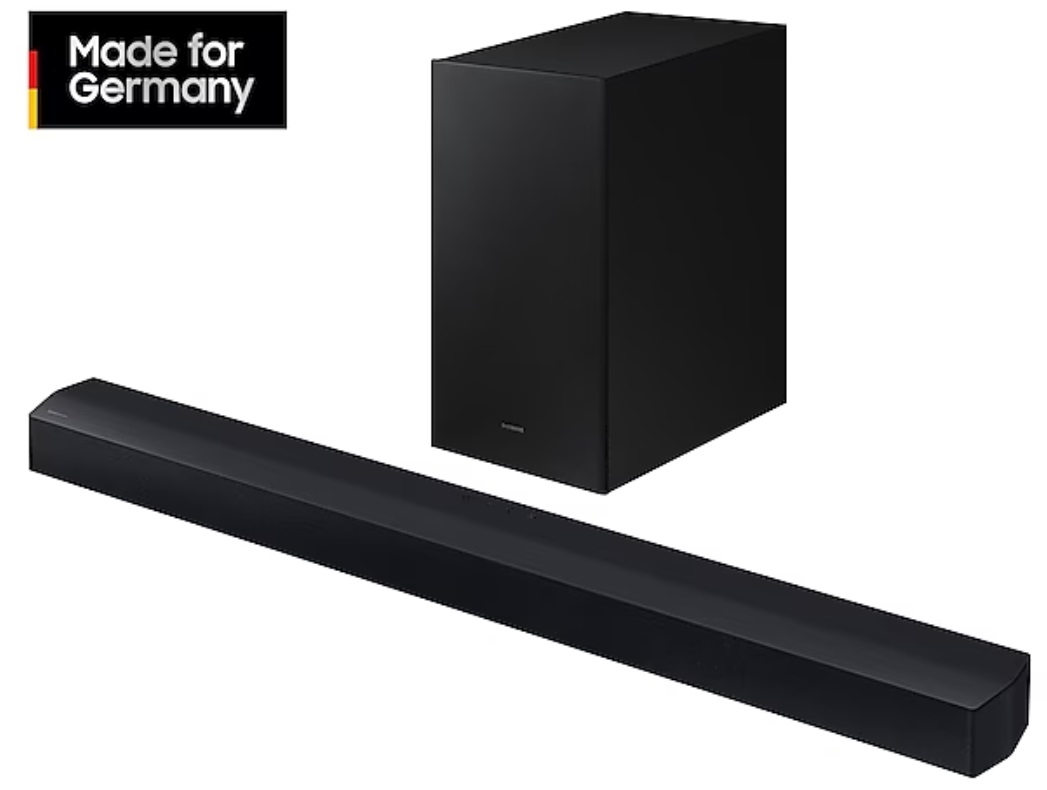 SAMSUNG HW-C460G/ZG 2.1-Kanal Soundbar mit externem 6,5' wireless Subwoofer