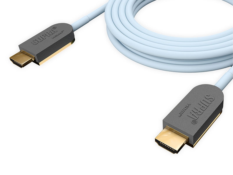 Supra Cables HDMI Aktiv-Optisches Kabel 8K/HDR 12,0 m