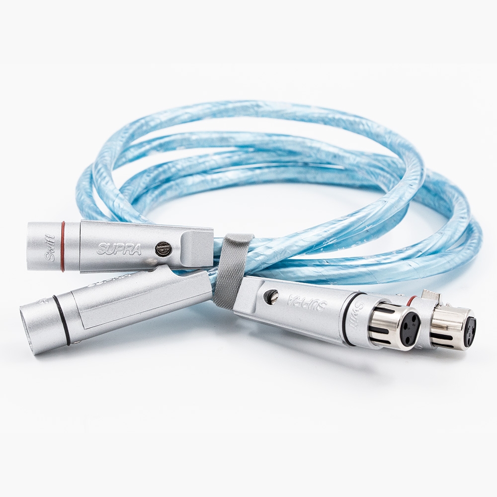 Supra Cables Sword Excalibur Rhodium XLR-Kabel 1,00 m