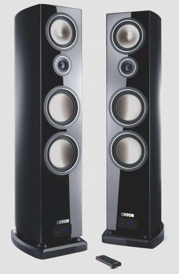 Canton Smart Vento 9 Schwarz, Standlautsprecher, Paar | Auspackware, sehr gut