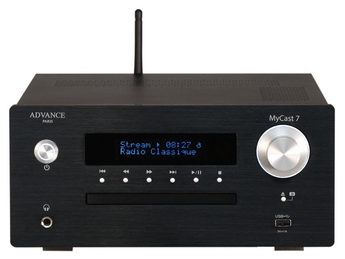 Advance Paris MyCast 7 Streaming Verstärker & All-In-One System mit DAB+ | Auspackware, sehr gut