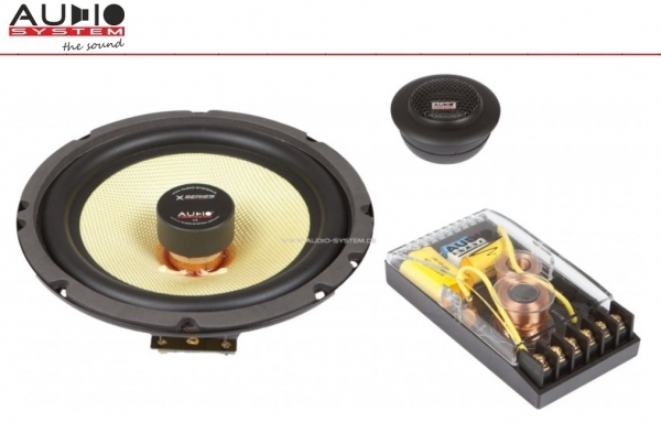 Audio System R 165 Flat - 165 mm 2-Wege Compo System, 1 Tieftöner fehlt | wie neu