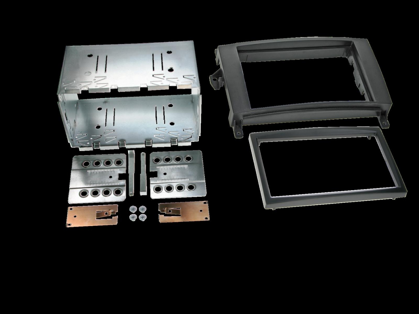 ACV 381190-18 2-DIN Radioblende Mercedes diverse Fahrzeuge schwarz