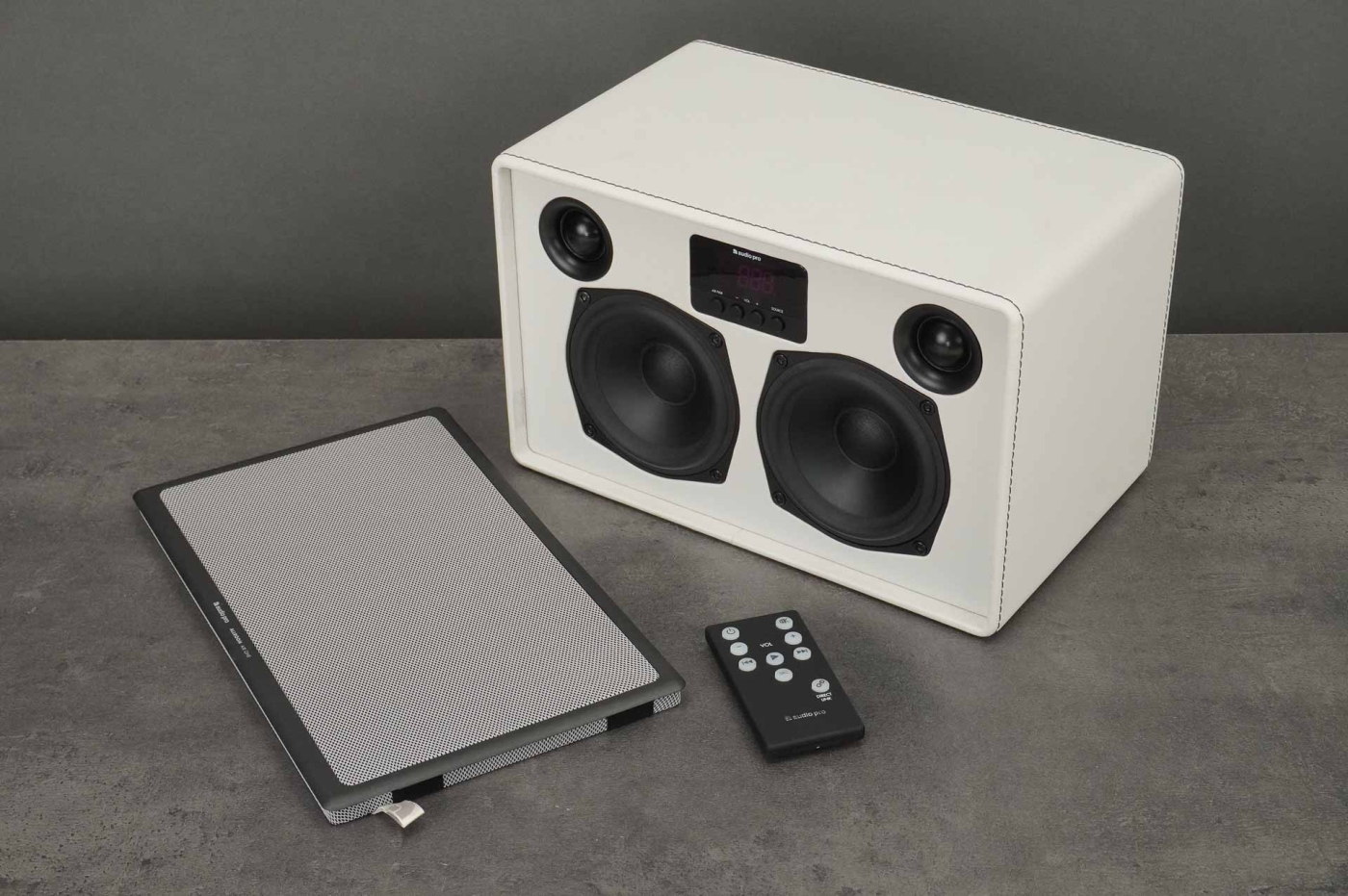 Audio Pro Allroom Air One - Bluetooth-Lautsprecher, Weiß | Aussteller, gut