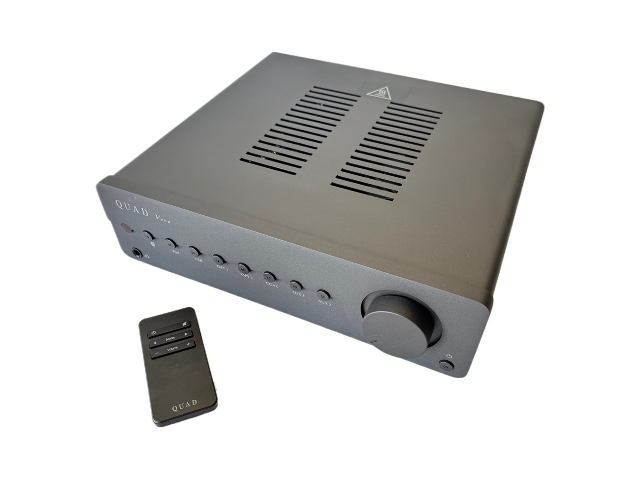 Quad Vena Grau - Vollverstärker mit DAC | Aussteller, sehr gut