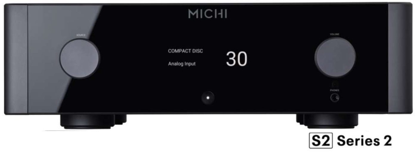 Rotel Michi X3 Series 2 Schwarz Vollverstärker | Neu