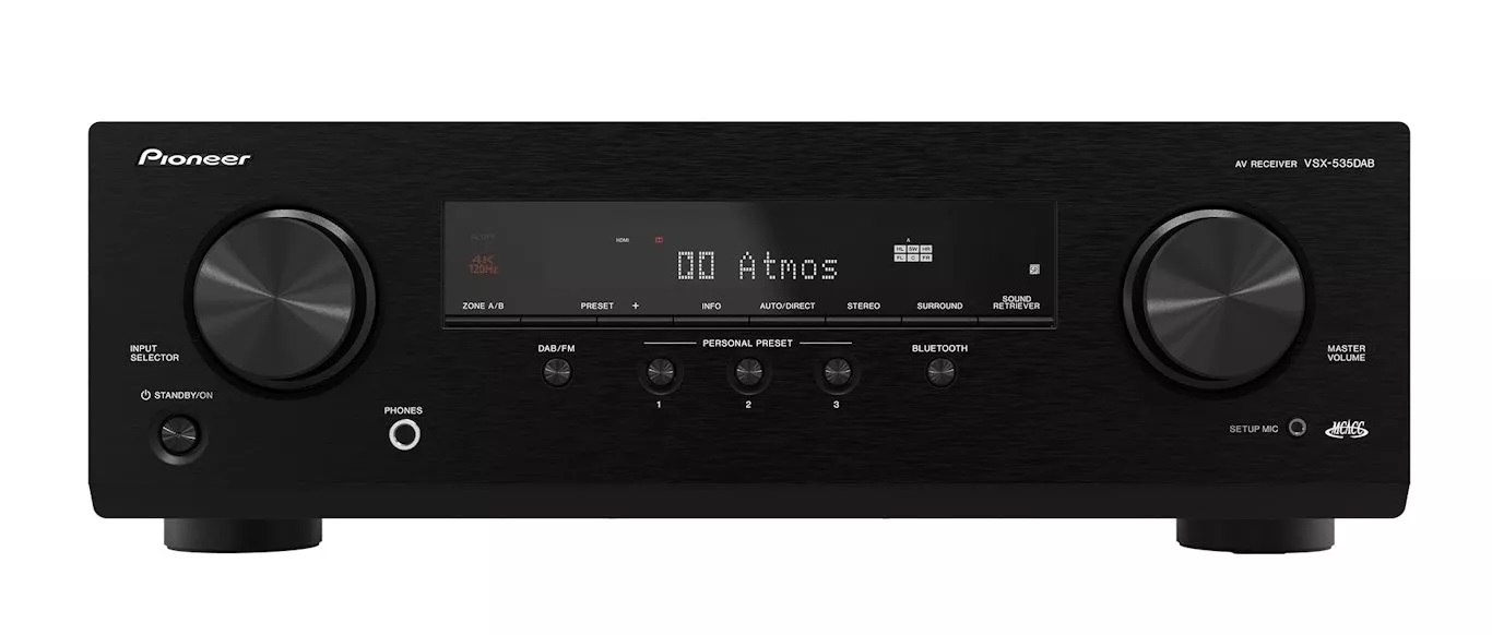 Pioneer VSX-535DAB 5.2-Kanal AV-Receiver | Neu