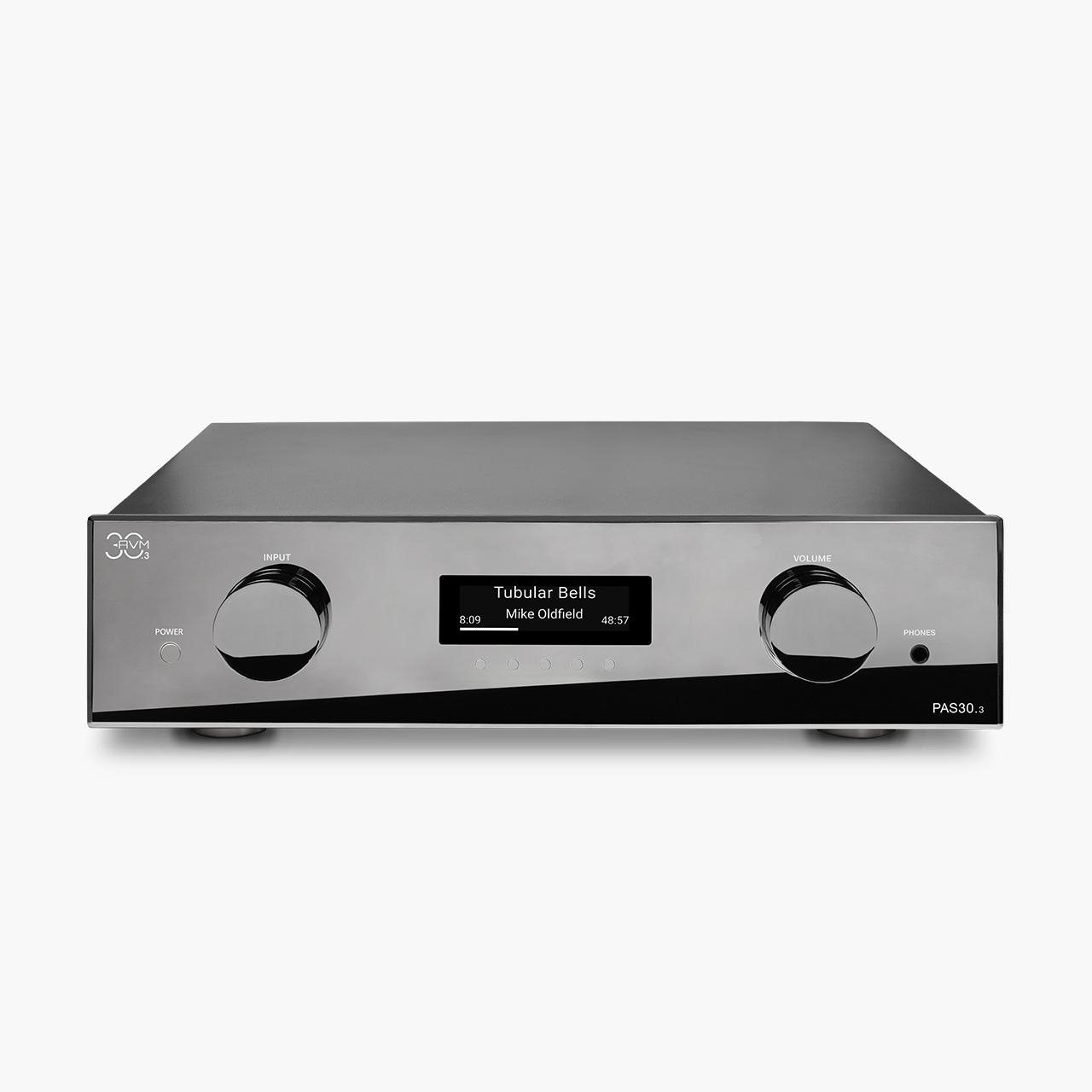AVM PAS 30.3 Vollverstärker mit X-STREAM Engine & Phono Cellini Chrome | Neu