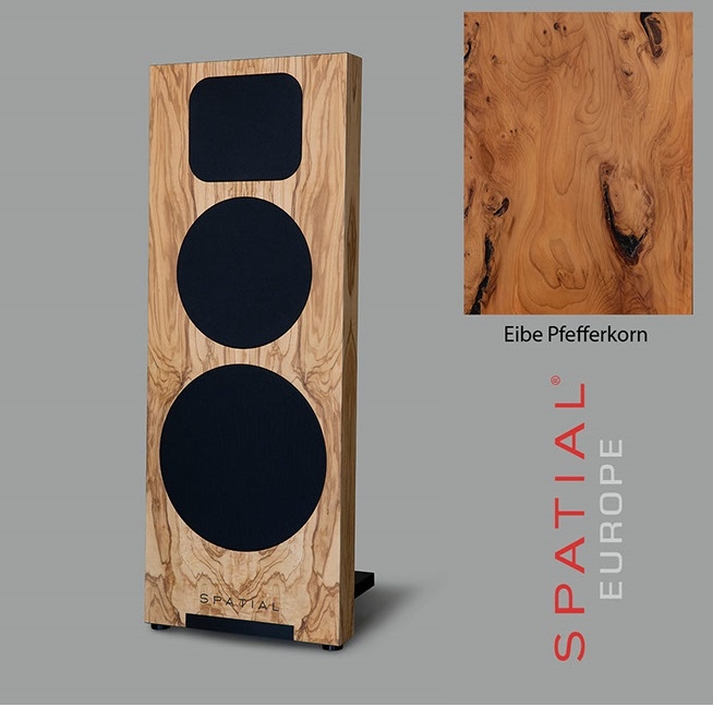 Spatial Europe MC No 5 Auslaufmodel 2,5-Wege Open Baffle Lautsprecher Eibe Pfefferkorn Paar | Aussteller, sehr gut