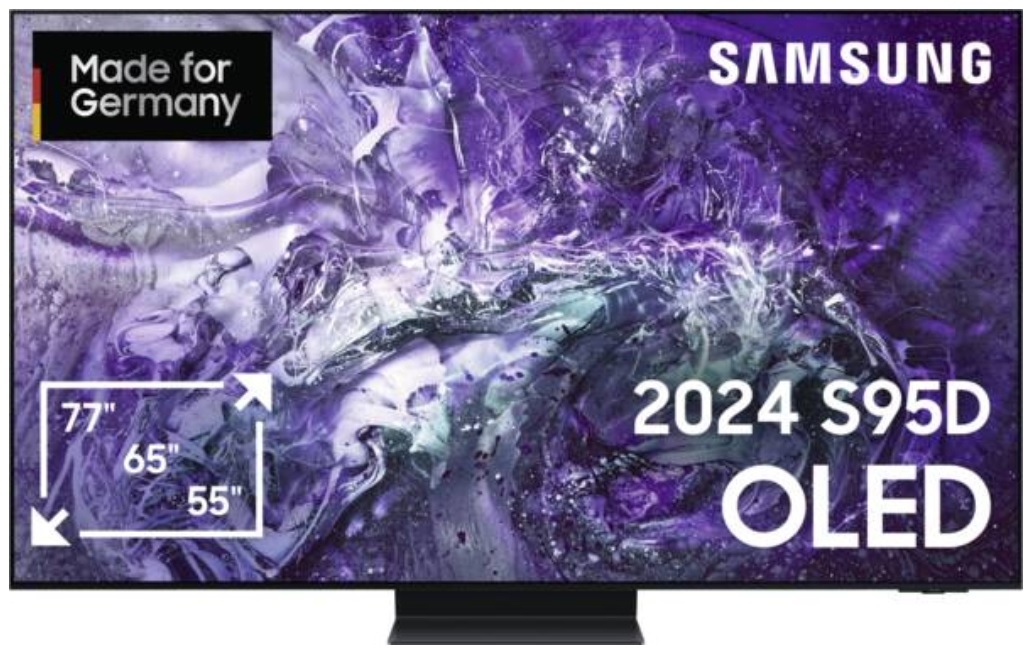 SAMSUNG GQ77S95DATXZG 195 cm, 77 Zoll 4K Ultra HD OLED TV | Neu