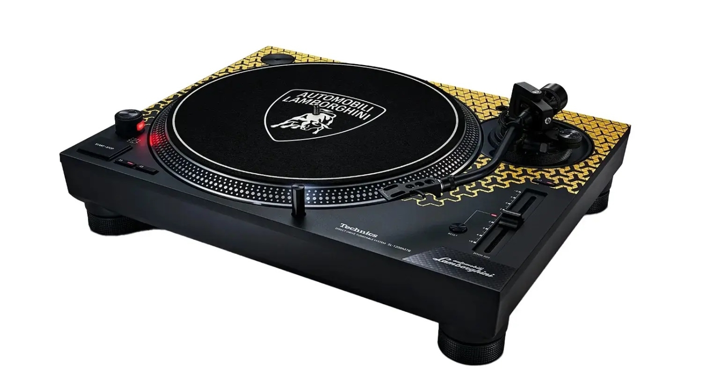 Technics SL-1200M7B - Plattenspieler mit Direktantrieb, Lamborghini Edition Gelb | Neu