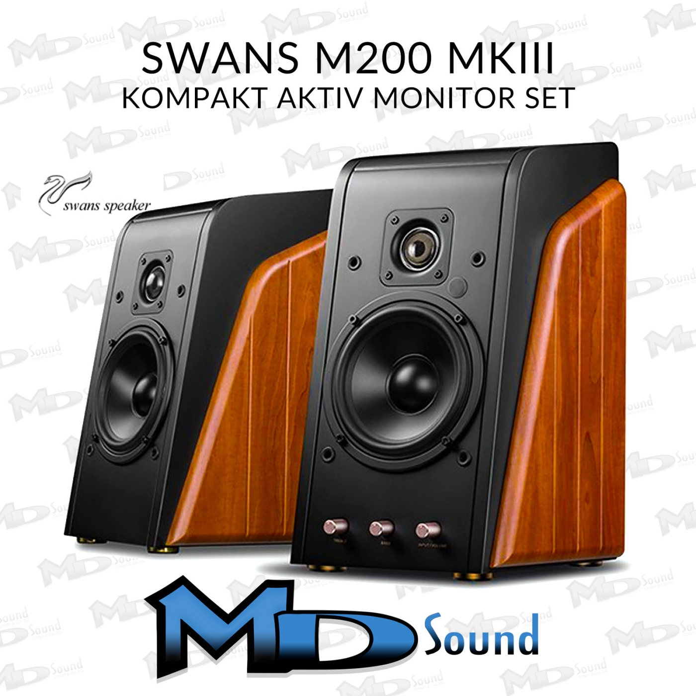 SWAN M200 MK III ++ BLACK-DEAL-DAYS ++ High End aktiv Monitor - Paarpreis