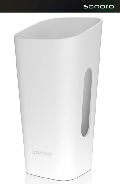 Sonoro cuboGo / GoLondon / GoNewYork / GoBerlin Hülle Weiß - Wechselhülle für cubo Go, Go London, Go NewYork, Go Berlin UVP ¤ 24,90