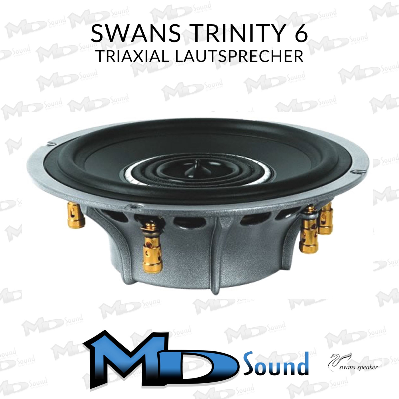 Swan Trinity 6 - 6' Triaxial-Lautsprecher | Pro Stück | Neu