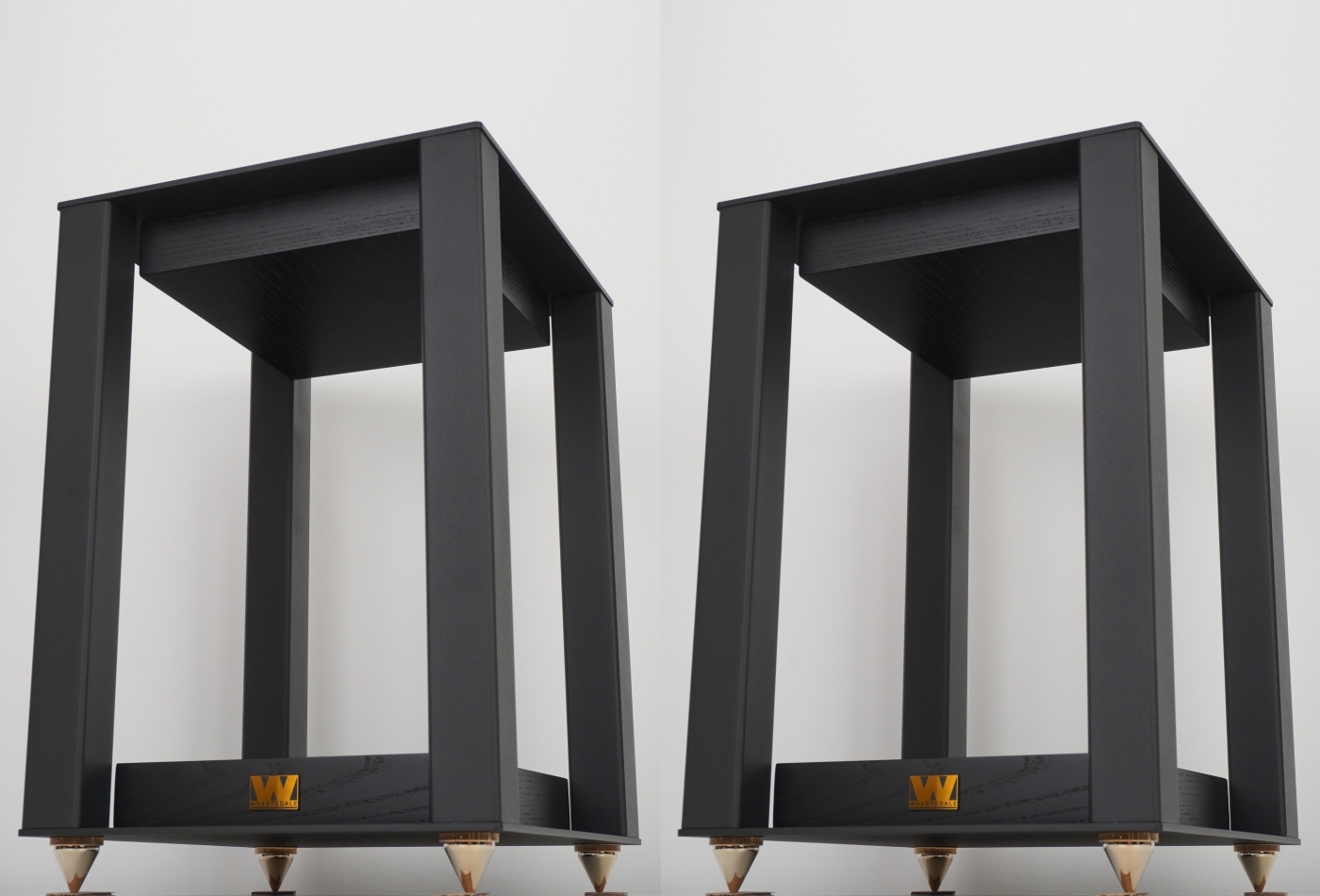 WHARFEDALE Linton 85th Stands Black Oak für Linton Paar | Aussteller, siehe Fotos