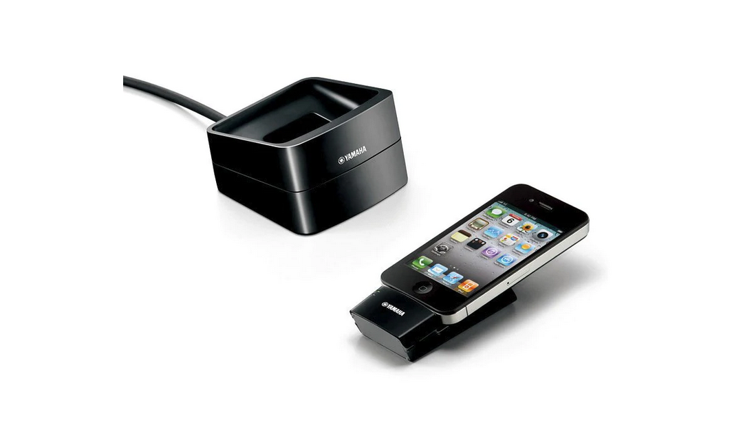 Yamaha YIT-W10 Schwarz, Wireless Dock System für iPod/iPhono | Auspackware, wie neu