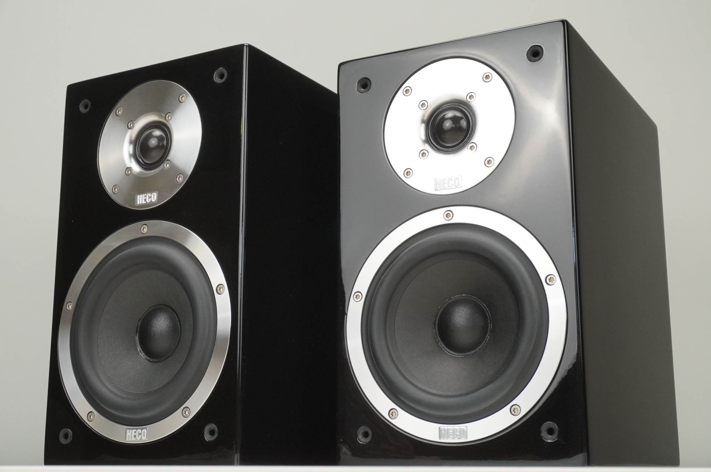 Heco Aleva 200 Schwarz HG - Regallautsprecher, Paar | Aussteller, siehe Fotos