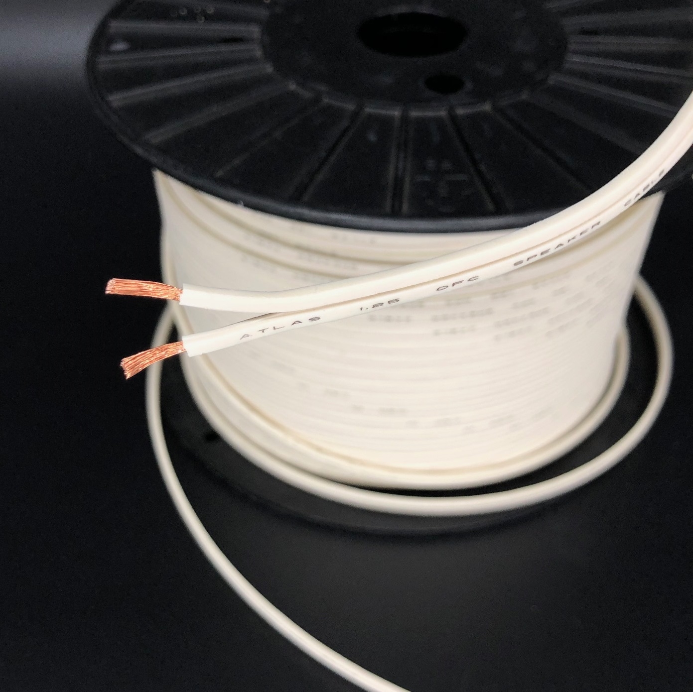 Atlas 1.25 OFC Lautsprecherkabel, Weiß | Preis pro Meter