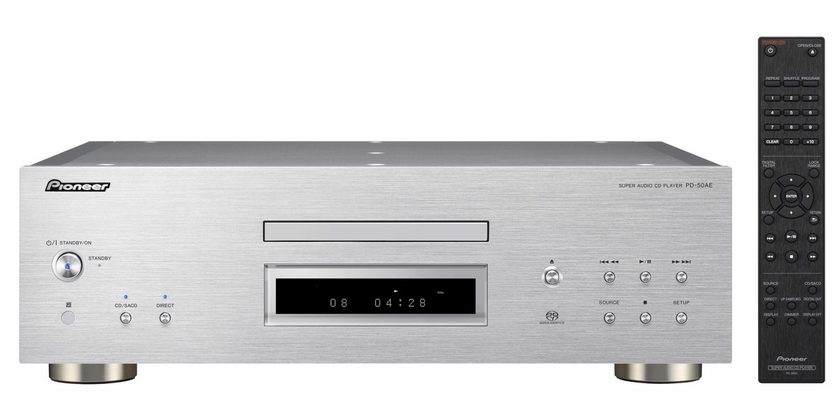 Pioneer PD-50AE Silber - High-End CD-/SACD-Player | Aussteller, sehr gut