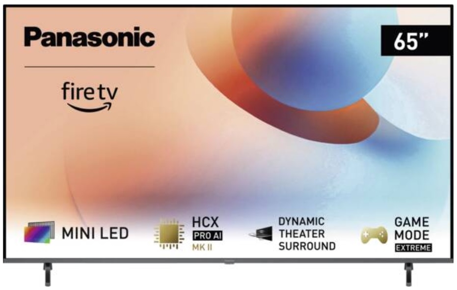 PANASONIC TV-65W95AEG 164 cm, 65 Zoll Mini LED 4K Ultra HD TV mit Fire TV | Auspackware, wie neu
