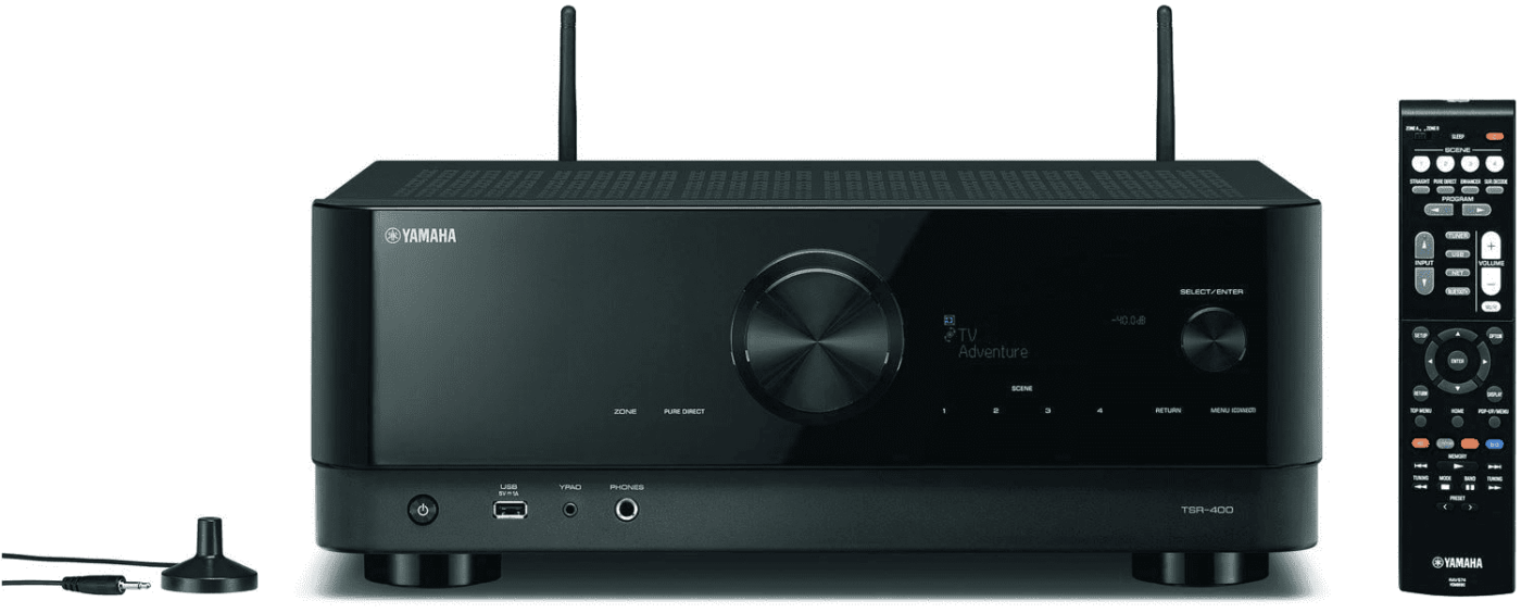 Yamaha TSR 400 ++ JETZT 50 € CASHBACK ++ 5.2-Kanal AV-Receiver | Auspackware, wie neu