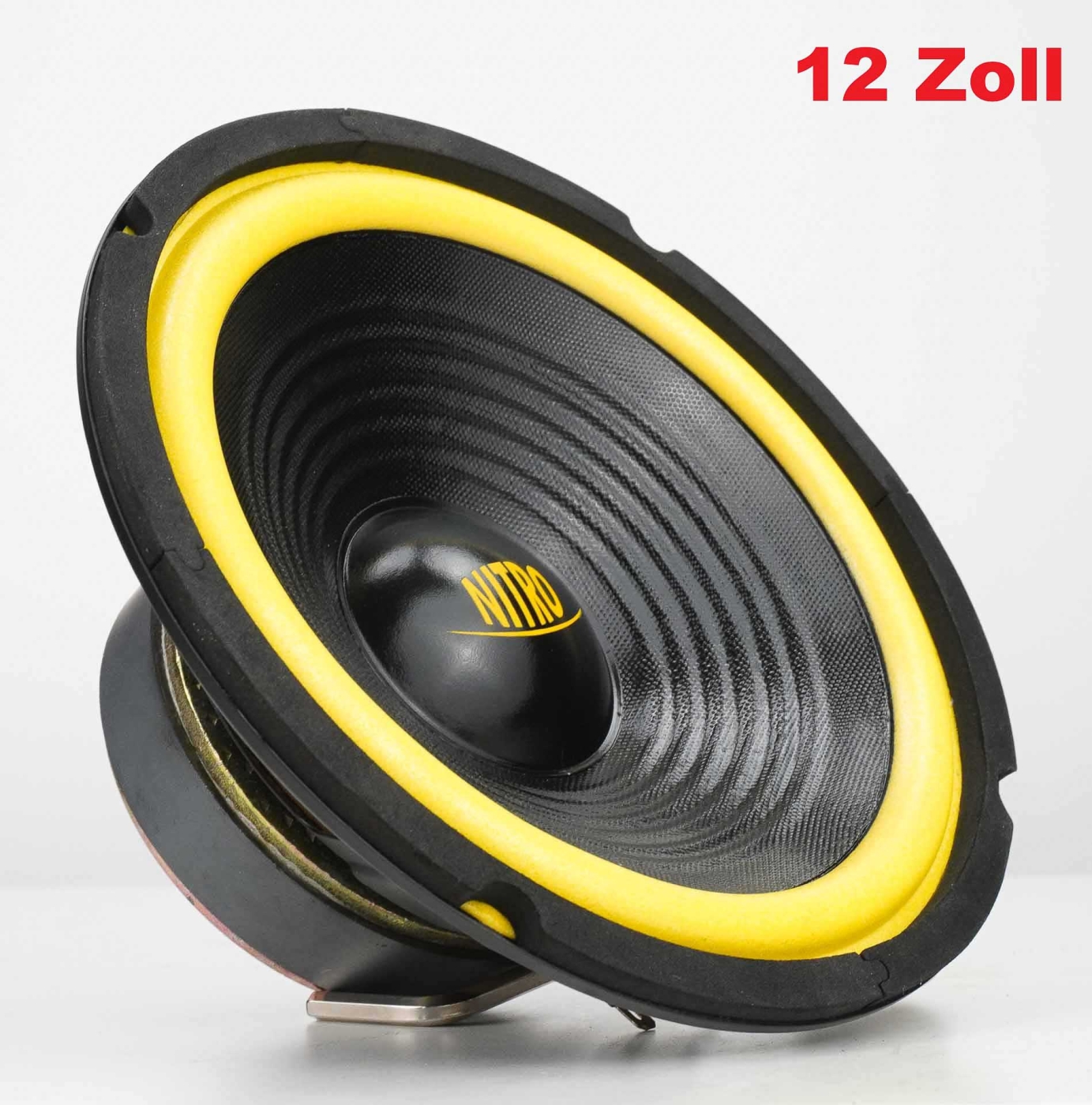 Nitro B12LC 12 Zoll Subwooferchassis mit 250 Watt auf 4 Ohm | Auspackware, sehr gut
