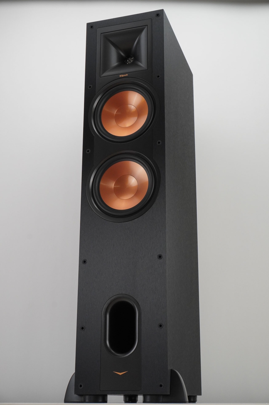 Klipsch R-28F Schwarz - Standlautsprecher 600 Watt | Einzelstück, siehe Fotos