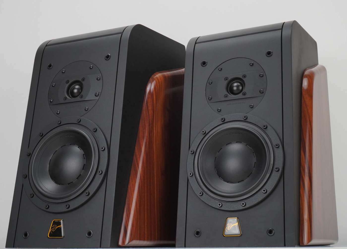 Swan D3.1 Kompakt Monitor - Palisander - HighEnd-Lautsprecher der Extraklasse Paar | Auspackware, siehe Fotos