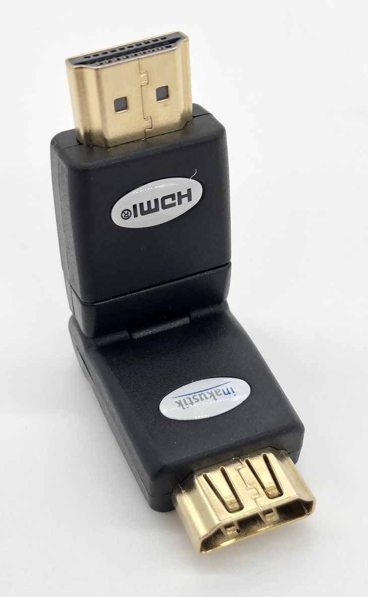 Inakustik Premium HDMI Winkeladapter 360°