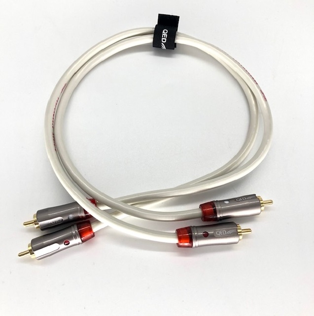 QED Performance Audio 2 - Stereo-Cinchkabel 0,5 m RCA | Auspackware,wie Neu