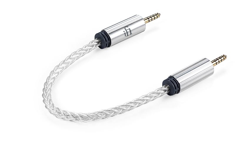 iFi Audio 4,4mm symmetrisches Kabel Stecker auf Stecker, 4.4 mm zu 4.4 mm | Neu