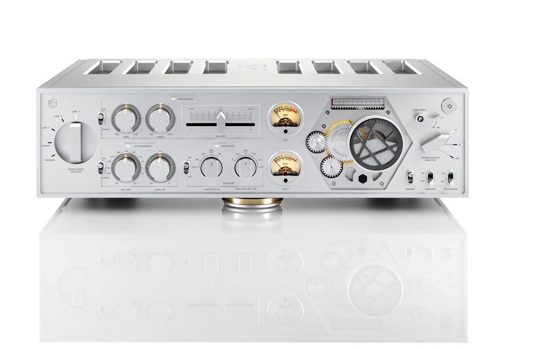 HiFi Rose RA180 Silber Top High End 4 Kanal Vollverstärker | Neu