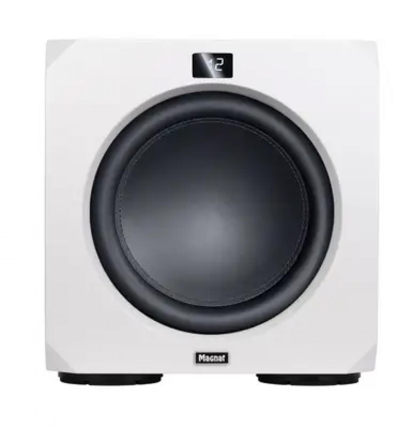 Magnat Omega CS12 - Weiß Matt - leistungsstarker Aktiv-Subwoofer | Neu