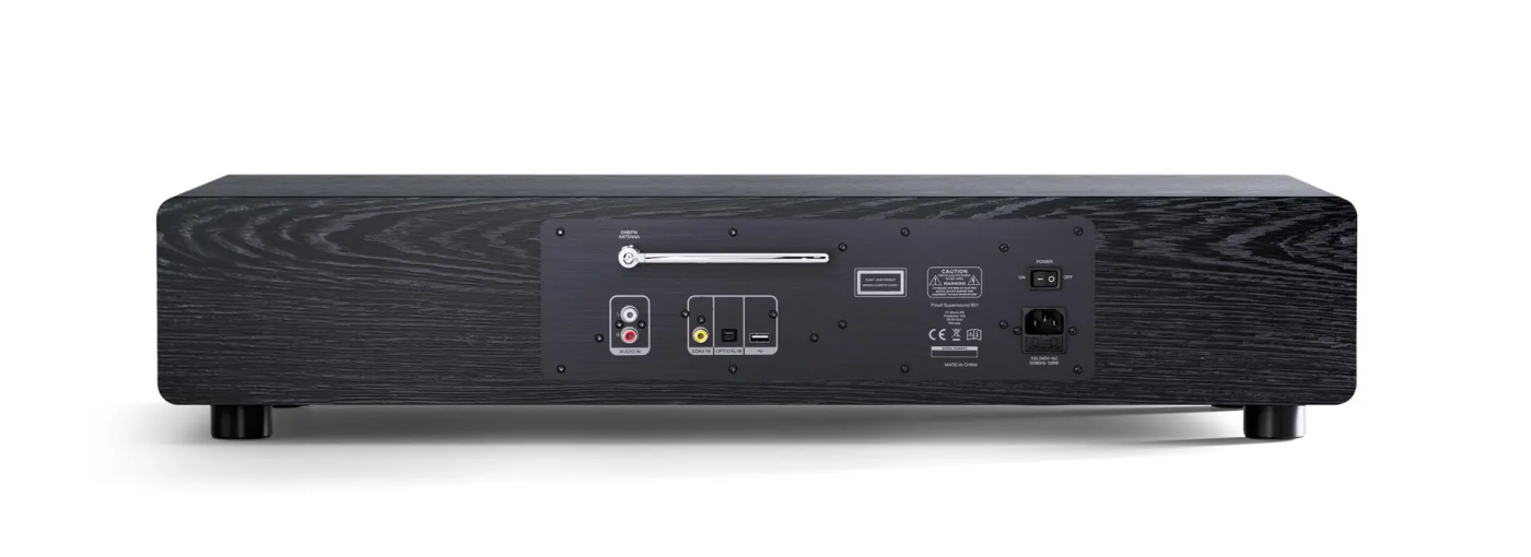 Pinell Super Sound 901, Schwarz - DAB+ Internet Radio, Bluetooth, FM | Neu